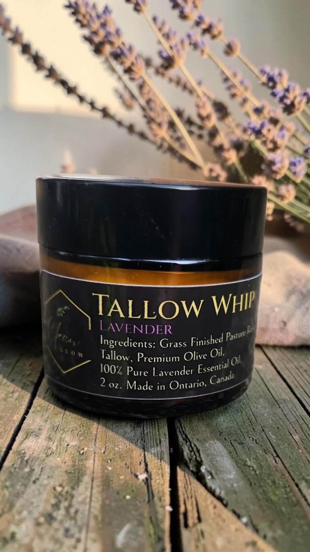 Tallow Face Whip - Lavender 2oz