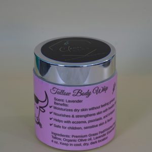 Tallow Body Whip - Lavender 4oz