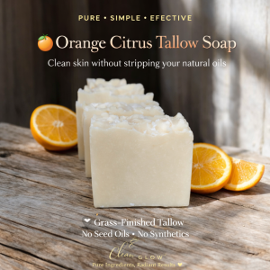 Orange Citrus Tallow Soap